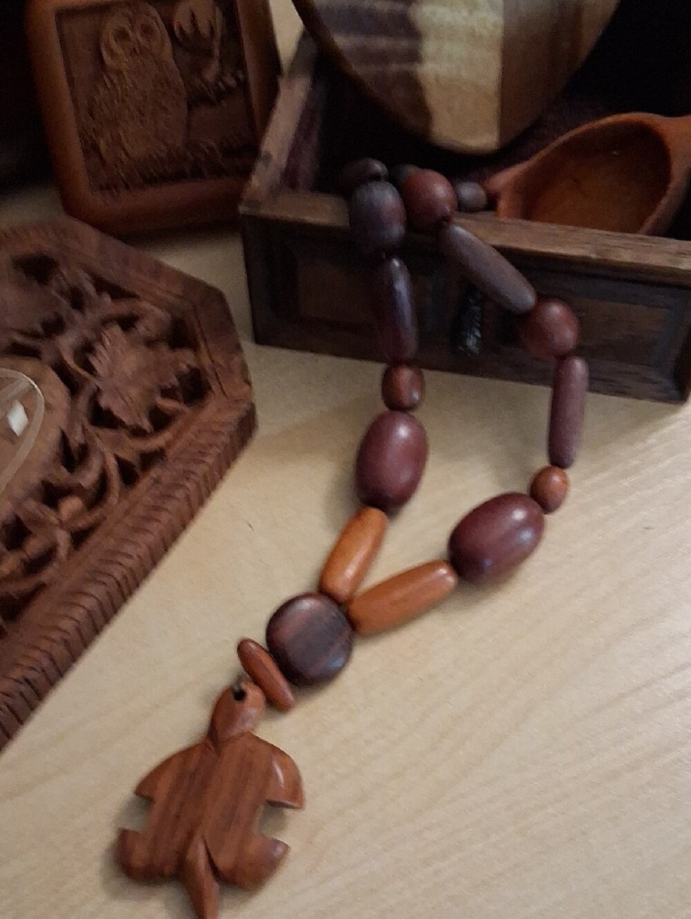 Vintage Wood Lot  Assortment - Natural Brown Tones - Picture 8 of 9